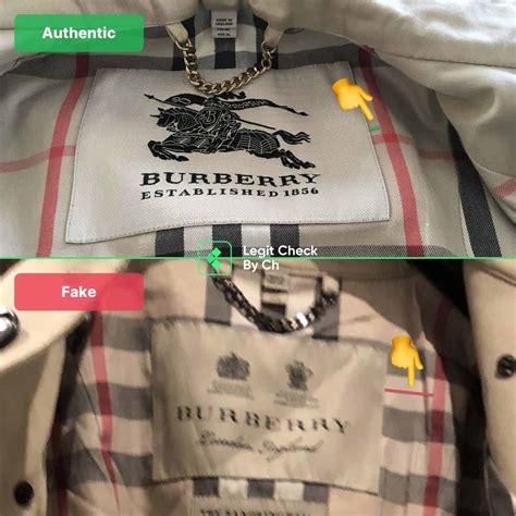 how to spot a fake burberry trench coat|authenticate burberry coat.